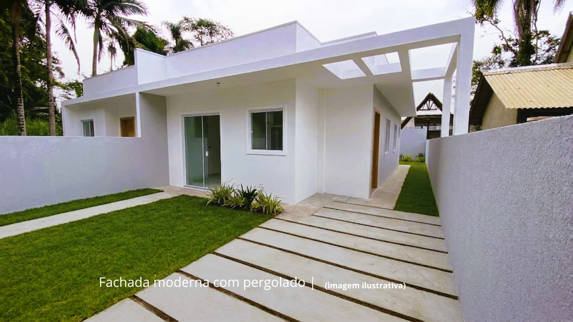 CASA DE 2 QUARTOS + 1 SUÍTE + TERRENO AMPLO