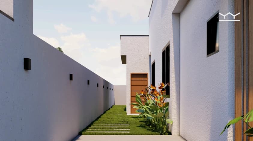 CASA DE ALTO PADRÃO COM 3 QUARTOS